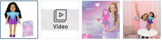 Chad Valley DesignaFriend Bobbi Gymnast Doll Images