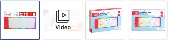 Chad Valley Giant Aqua Draw Doodle Mat Images