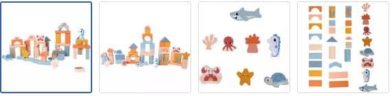 Chad Valley Under The Sea Building Blocks Set Images