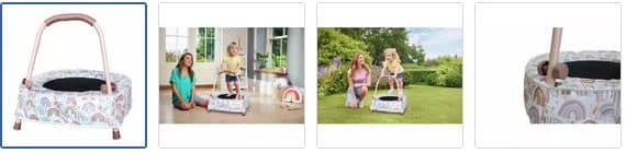 Chad Valley Toddler Trampoline - Pink Images