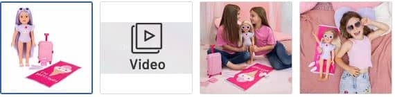 Chad Valley DesignaFriend Two Scoops Holiday Outfit & Accessory Images