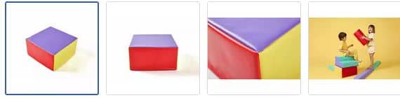 Chad Valley Soft Play Shapes Playmat & Gyms Images