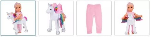 Chad Valley Designafriend Fancy Dress Unicorn Dolls Outfit Images