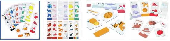 Chad Valley Colour Matching Educational Puzzle Images