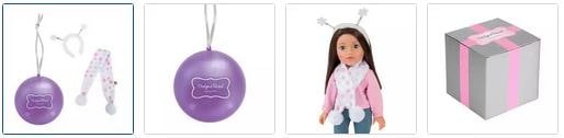 Chad Valley Designafriend Christmas Bauble - Surprise Lilac Images