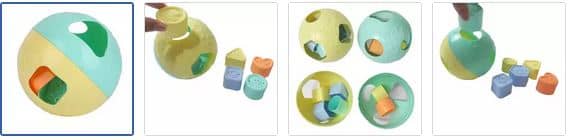 Chad Valley Sensory Ball With Bells Activity Toys Images
