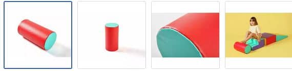 Chad Valley Soft Play Shapes 4 Playmat & Gyms Images