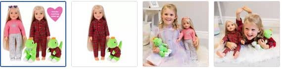 DesignAfriend 18 Inch Connie And Trevor Gift Set Images