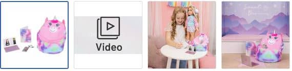 Chad Valley DesignaFriend Unicorn Chill Out Chair Set Images