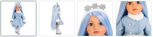 Chad Valley Designafriend Lara Ice Skater Doll Images
