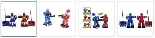 Chad Valley Radio Controlled Boxing Robots Images