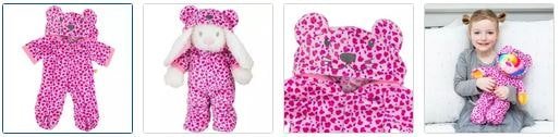 Chad Valley Designabear Leopard All-in-One Outfit Images