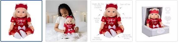 Chad Valley Tiny Treasures Snow Cute Princess Doll Images