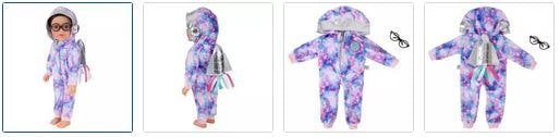 Chad Valley Designafriend Astronaut All-in-One Dolls Outfit Images