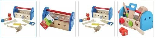 Chad Valley Wooden Tool Box Images