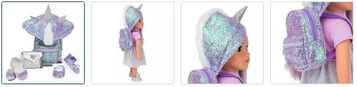 Chad Valley Designafriend Unicorn Accessory Set Images