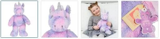Chad Valley Designabear Rainbow Unicorn Soft Toy Images