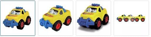 Chad Valley My 1st Vehicles - Yellow Images