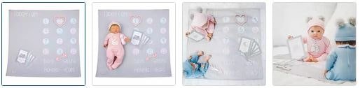 Chad Valley Tiny Treasures Baby Milestone Set Images