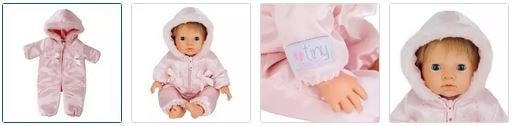 Chad Valley Tiny Treasures Pink Snow Suit Images