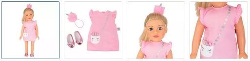 Chad Valley Designafriend Unicorn Handbag Outfit Images