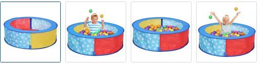 Chad Valley Bright Stars Pop Up Ball Pit Images