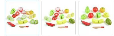 Chad Valley Wooden Fruit Set Images