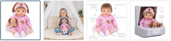 Chad Valley Tiny Treasures Puppy Play Time Doll Images