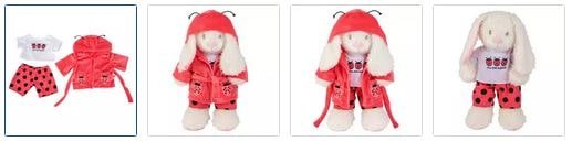 Chad Valley Designabear Ladybird Bedtime Set Images