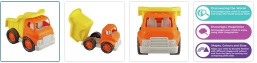 Chad Valley My 1st Vehicle Dump Truck Images