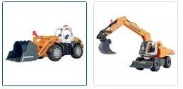 Chad Valley Auto City L Construction Vehicle Assortment Images