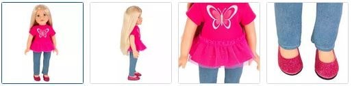 Chad Valley Designafriend Paige Doll Images