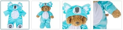 Chad Valley Designabear Koala All-in-One Outfit Images