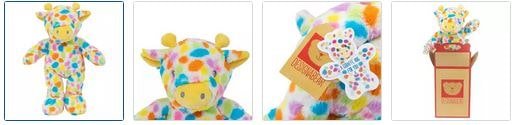 Chad Valley DesignaBear Colourful Giraffe Images