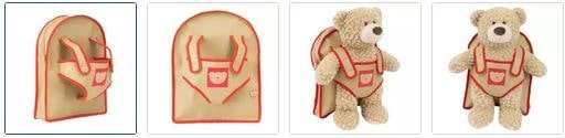 Chad Valley DesignaBear Rucksack Teddy Carrier Images
