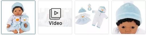 Chad Valley Tiny Treasures Snowman Bumper Set Images