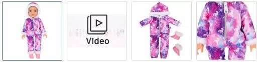 Chad Valley Designafriend Snowsuit Outfit Images
