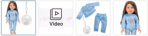 Chad Valley DesignaFriend White Christmas Bauble Accessory Images