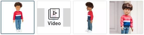 Chad Valley DesignaFriend Zayn Doll Images