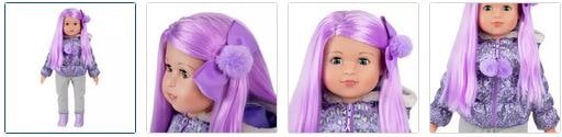 Chad Valley DesignaFriend BFF Esme Doll Images