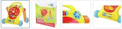 Chad Valley Lights and Sound Multicoloured Baby Walker Images