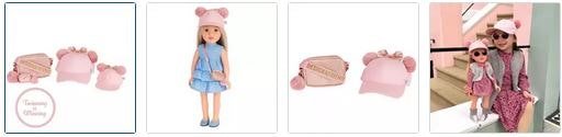 Chad Valley DesignaFriend Twinning Cap and Bag Set Images