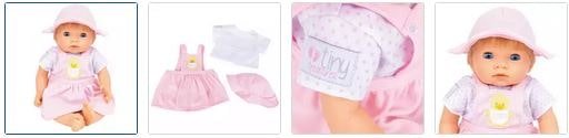 Chad Valley Tiny Treasure Ducky Outfit Pink Images
