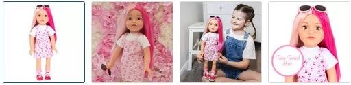 Chad Valley DesignaFriend ElleC Doll Images