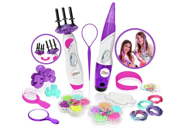 Chad Valley Be U Hair Beader and Braider Set, Creative Play, Make Believe