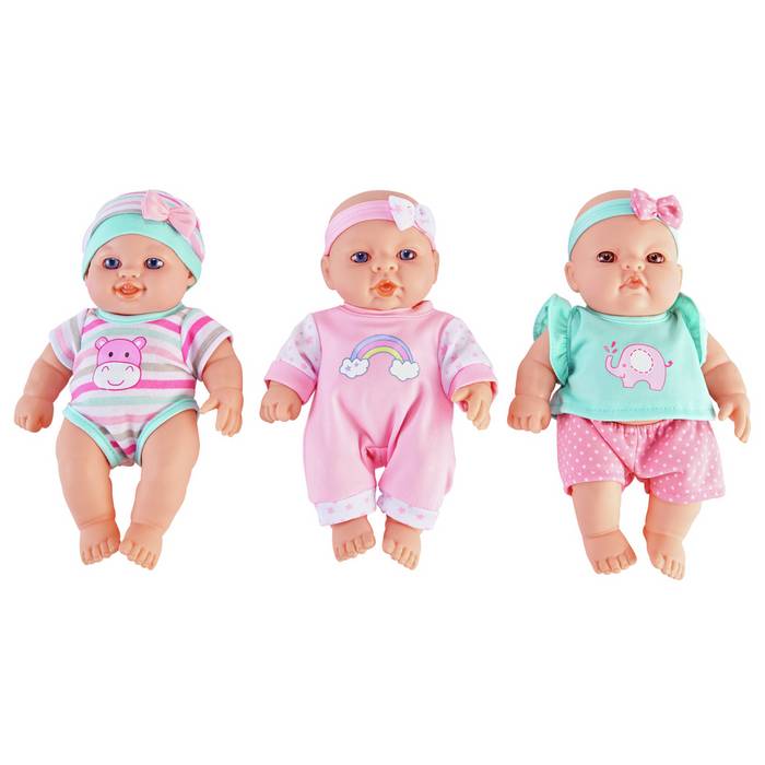 Chad Valley Babies to Love Triple Pack of Babies