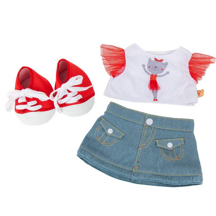 Chad Valley DesignaBear Cat Casual Outfit