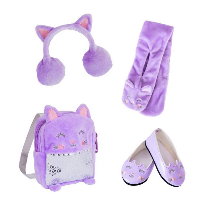 Chad Valley DesignaFriend Winter Cat Accessory Set