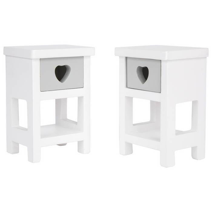 Chad Valley DesignaFriend Wooden Bedside Tables