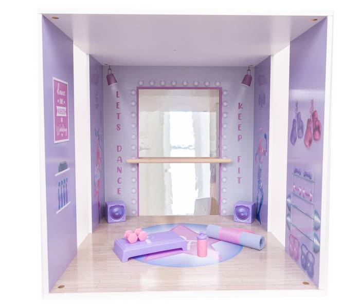 Buy Designafriend Wooden Dolls House, Doll houses